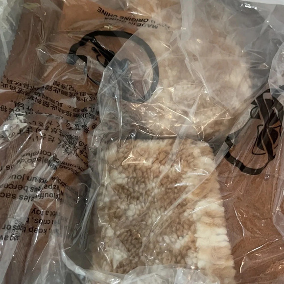 MICHAEL KORS Logo Sherpa and Suede Boot size 5 - Picture 9 of 10